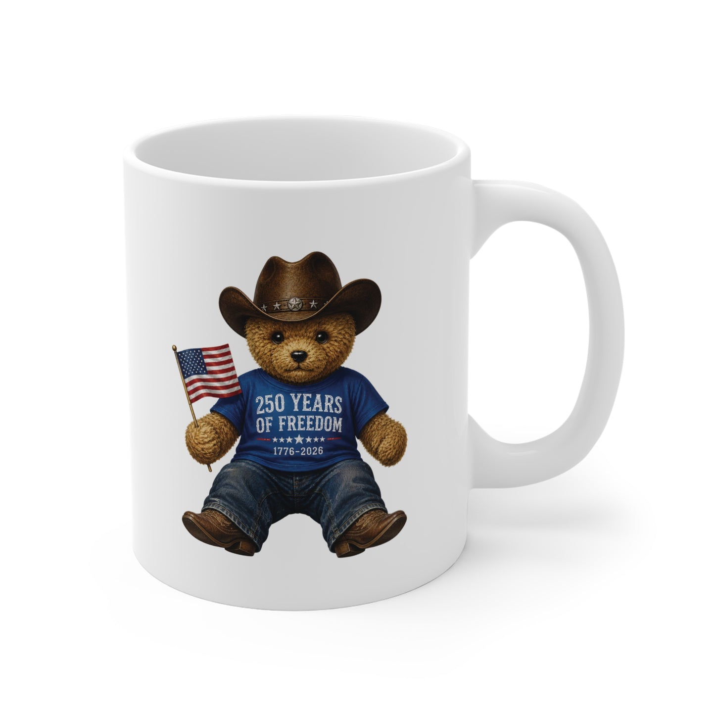 USA Bear Mug 11oz