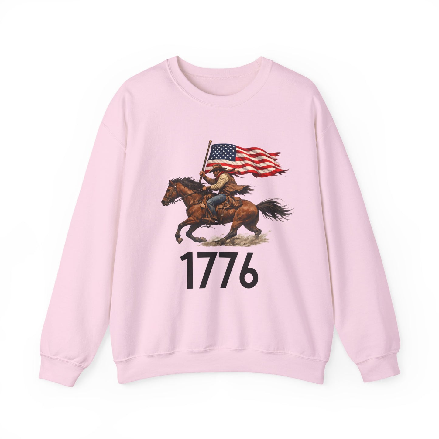 1776 Patriotic Cowboy Sweatshirt