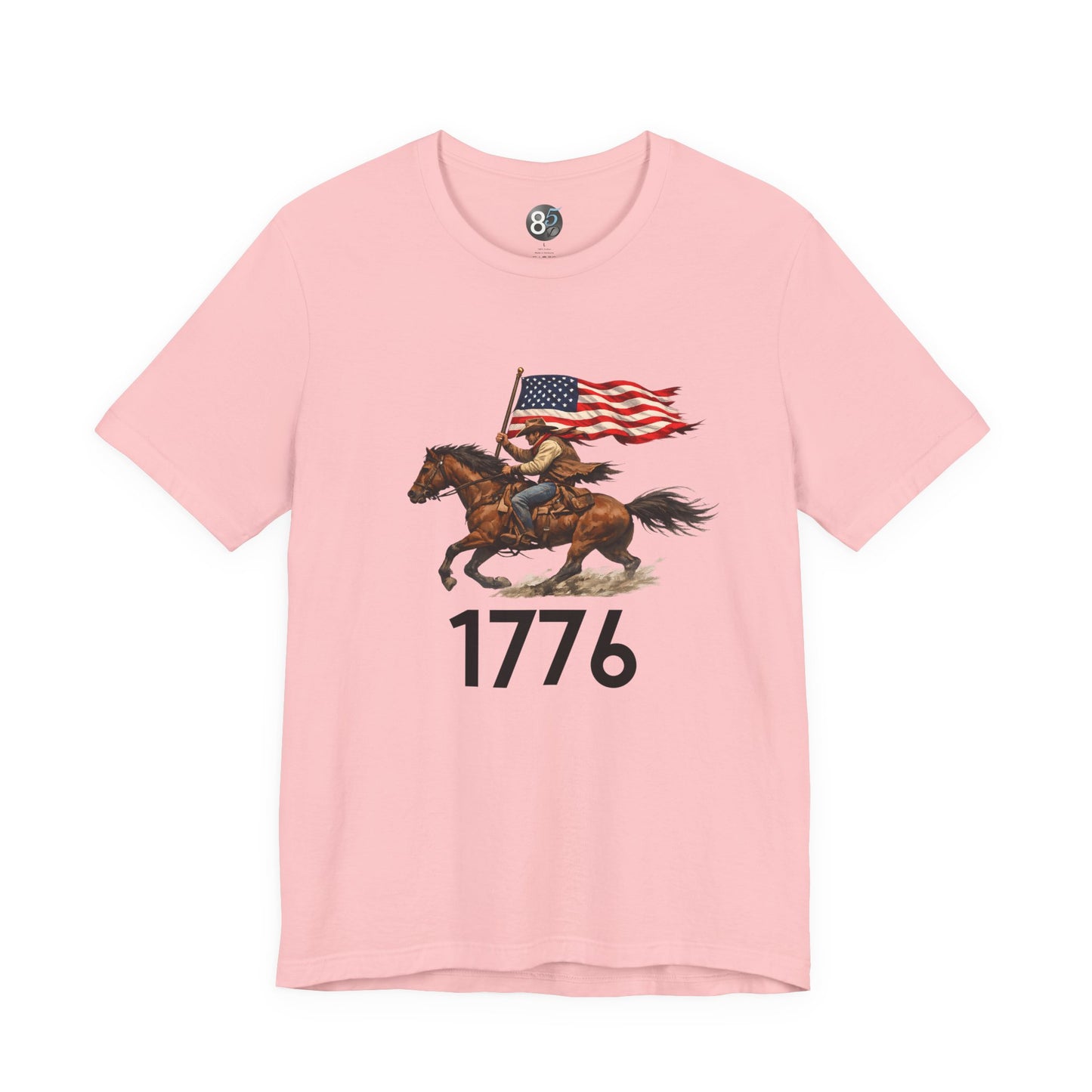 1776 Patriotic Cowboy T-Shirt