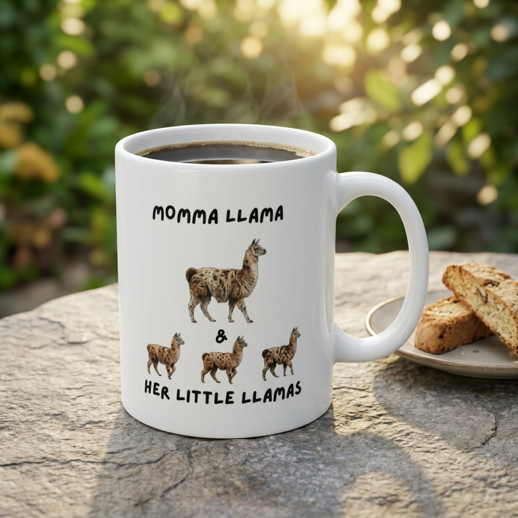 Momma Llama Mug 11oz