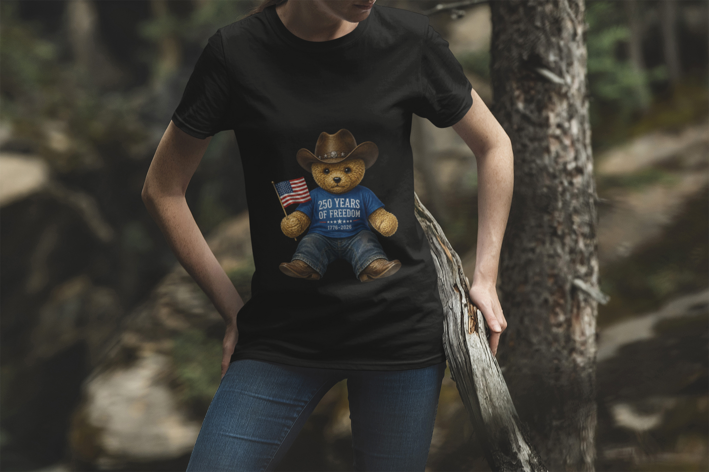 USA Bear T-Shirt (Unisex)