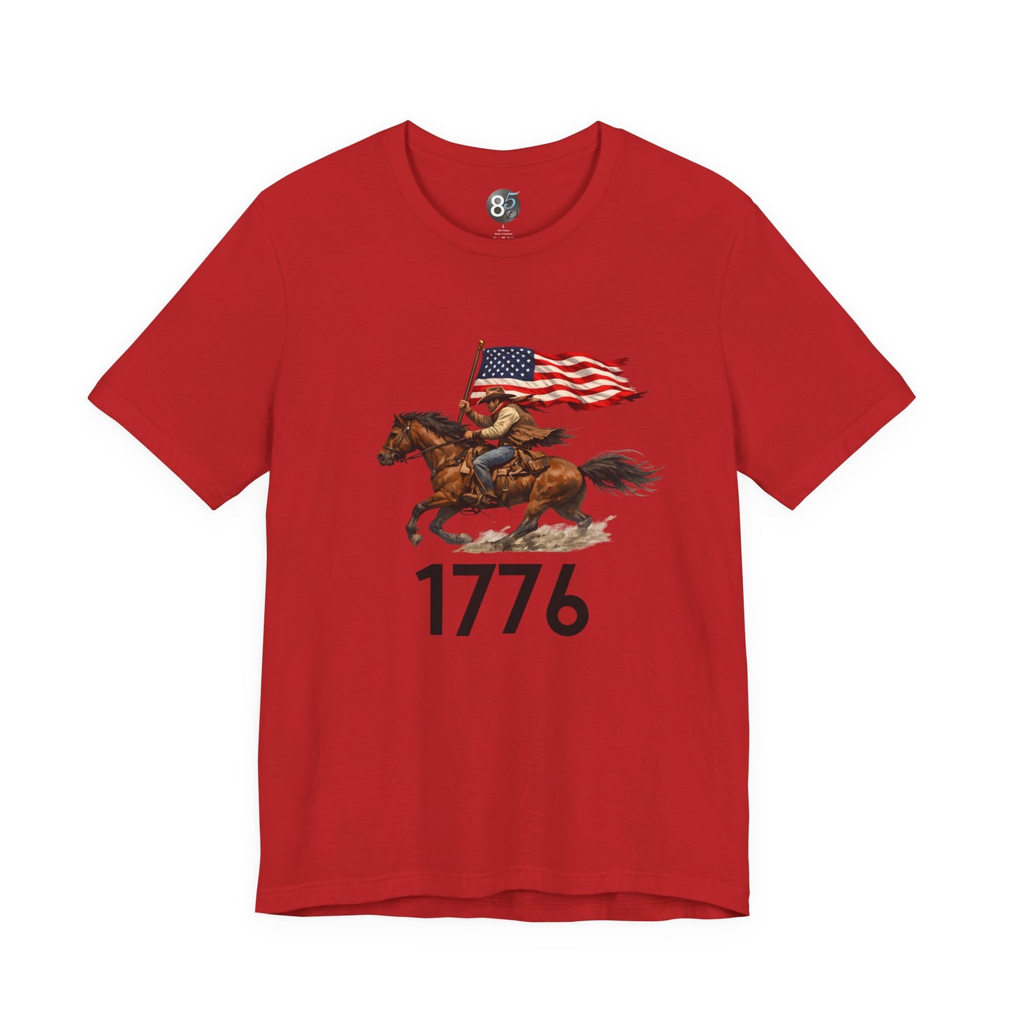 1776 Patriotic Cowboy T-Shirt
