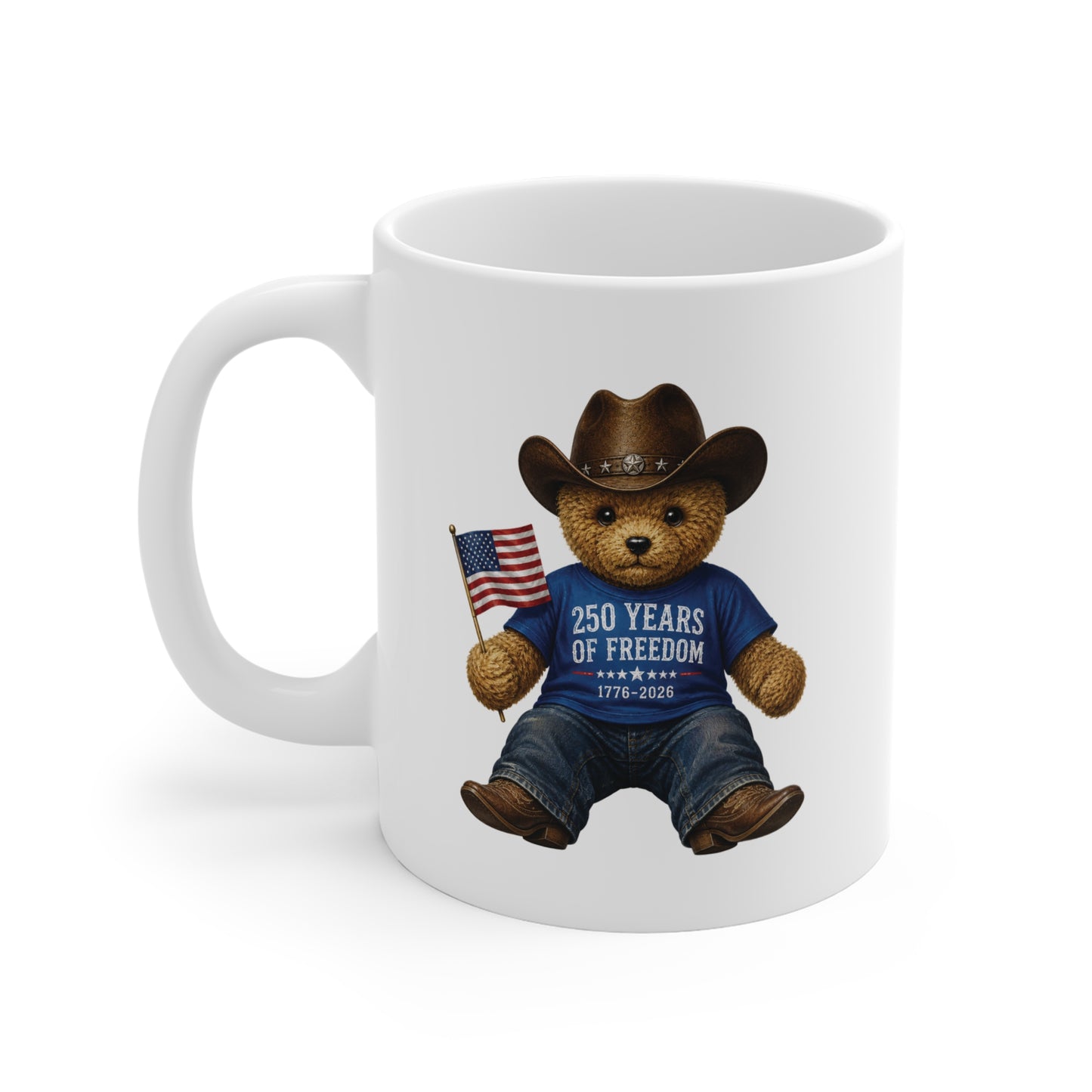 USA Bear Mug 11oz