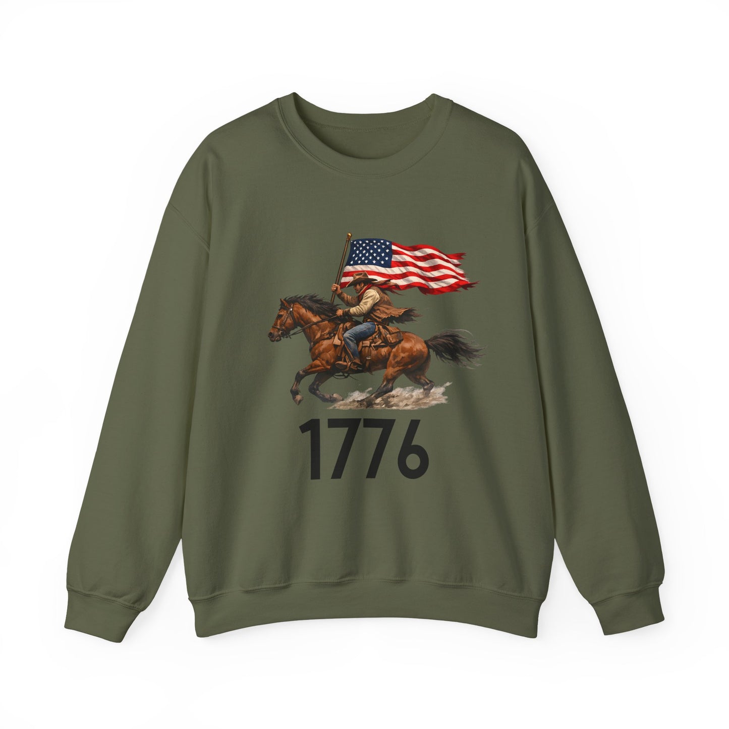 1776 Patriotic Cowboy Sweatshirt