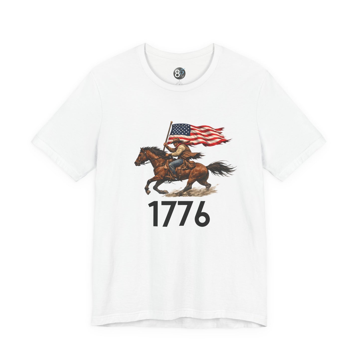 1776 Patriotic Cowboy T-Shirt