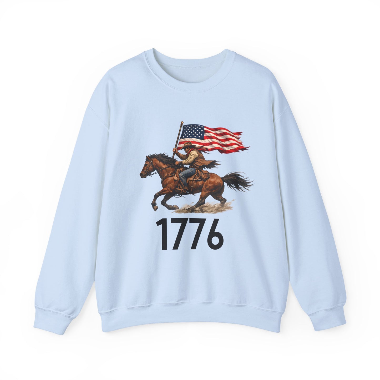 1776 Patriotic Cowboy Sweatshirt