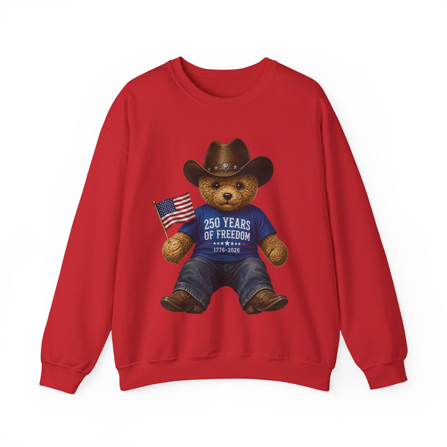 USA Bear Sweatshirt (Unisex)