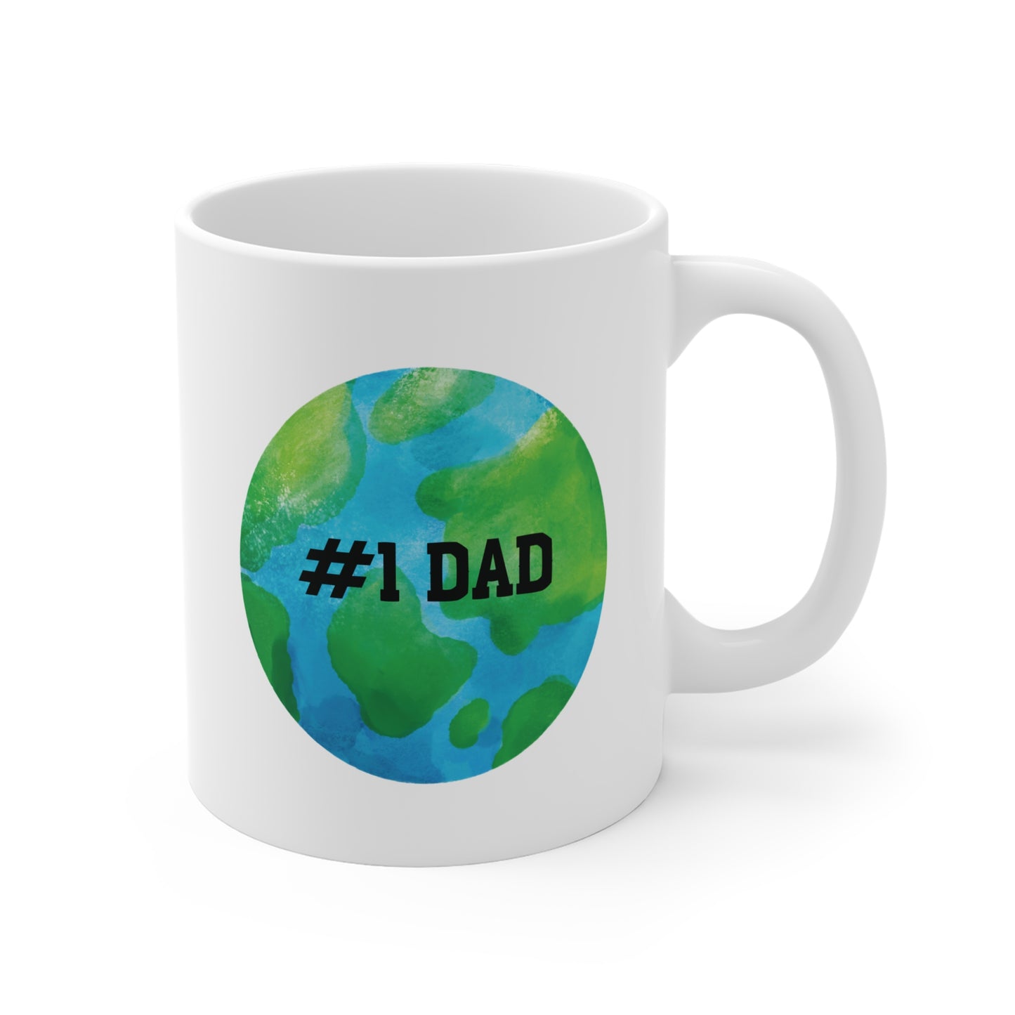 Worlds #1 Dad Mug 11oz
