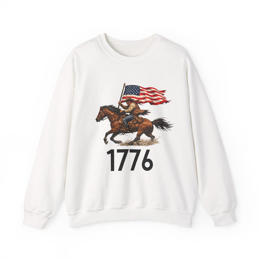 1776 Patriotic Cowboy Sweatshirt