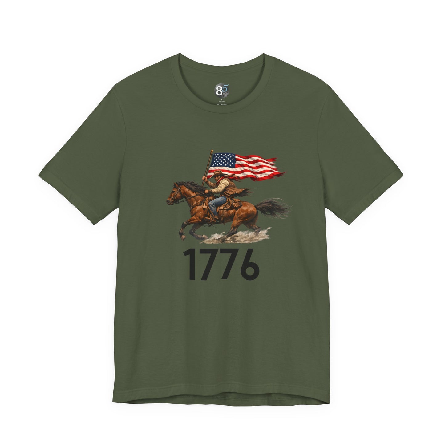 1776 Patriotic Cowboy T-Shirt
