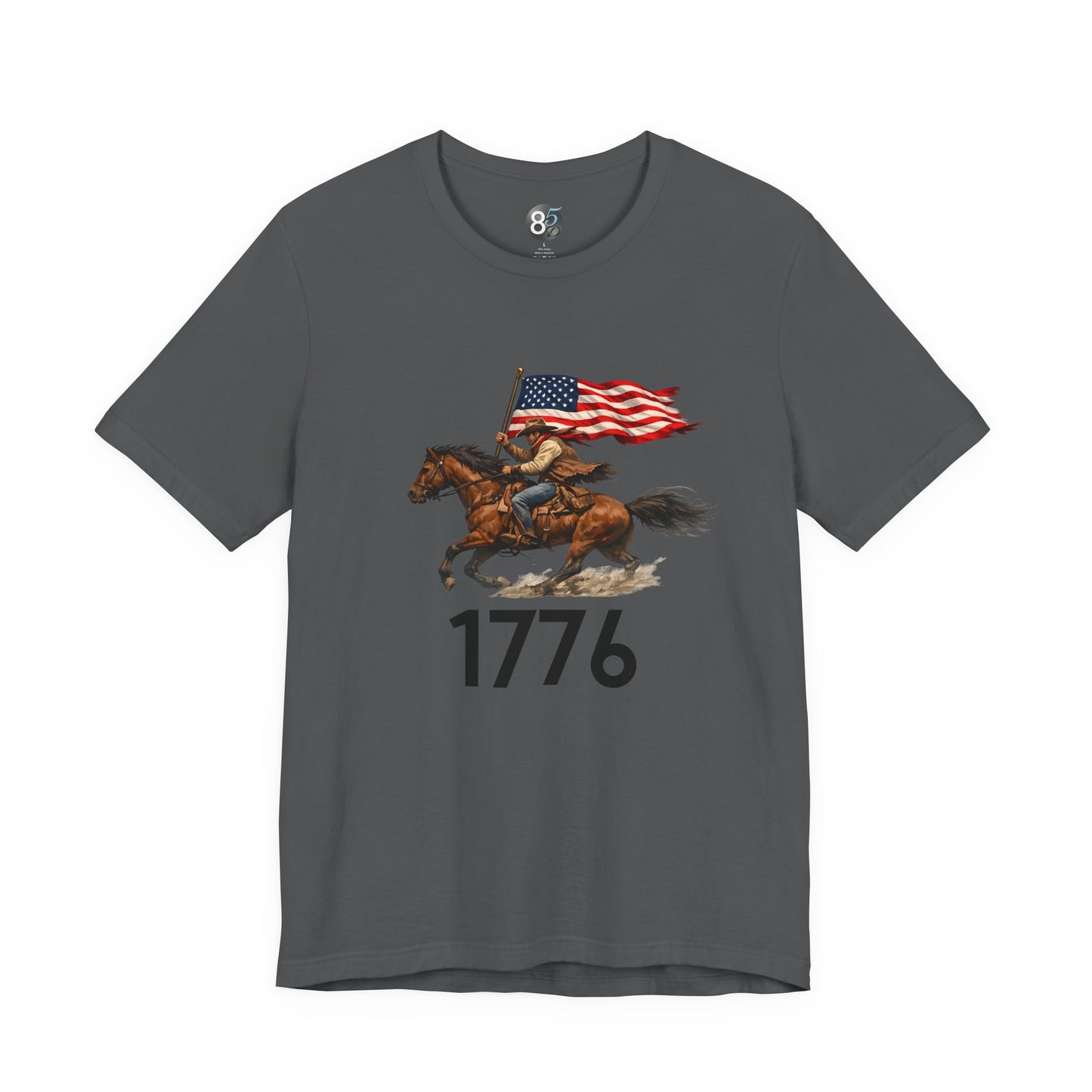 1776 Patriotic Cowboy T-Shirt